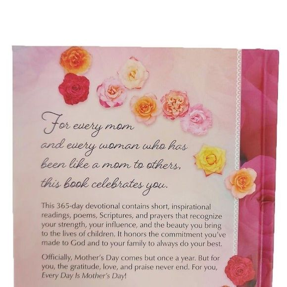 Devotional for Mothers 365 Daily Devotions Hardcover Book - Picture 4 of 4